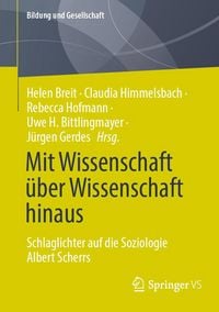 Produktbild: Mit Wissenschaft &uuml;ber Wissenschaft hinaus