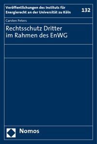 Produktbild: Rechtsschutz Dritter im Rahmen des EnWG