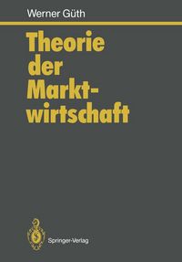 Produktbild: Theorie der Marktwirtschaft