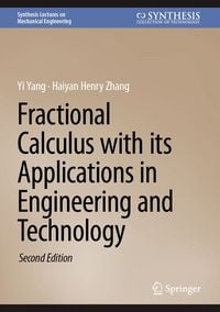 Produktbild: Fractional Calculus with its Applications in Engineering and Technology