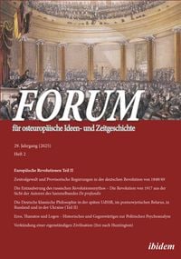Produktbild: Forum f&uuml;r osteurop&auml;ische Ideen- und Zeitgeschichte