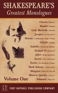 Produktbild: Shakespeare's Greatest Monologues - Volume I