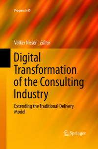 Produktbild: Digital Transformation of the Consulting Industry