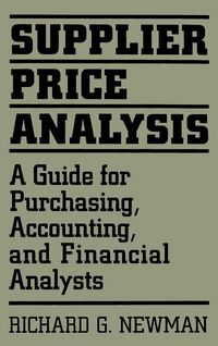 Produktbild: Supplier Price Analysis