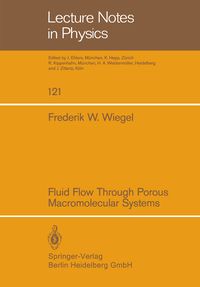 Produktbild: Fluid Flow Through Porous Macromolecular Systems