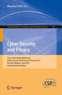 Produktbild: Cyber Security and Privacy