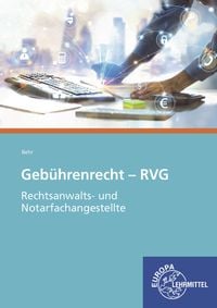 Produktbild: Geb&uuml;hrenrecht - RVG