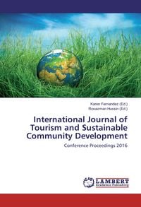 Produktbild: International Journal of Tourism and Sustainable Community Development