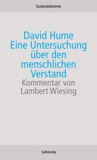 Produktbild: Eine Untersuchung &uuml;ber den menschlichen Verstand