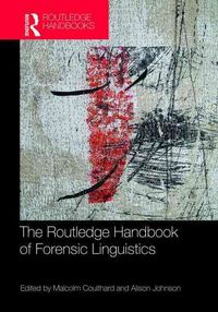 Produktbild: Coulthard, M: The Routledge Handbook of Forensic Linguistics