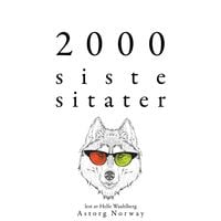 Produktbild: 2000 siste sitater