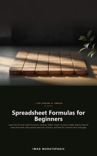 Produktbild: Spreadsheet Formulas for Beginners