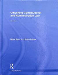 Produktbild: Ryan, M: Unlocking Constitutional and Administrative Law