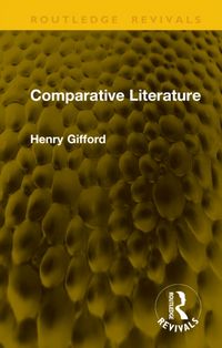 Produktbild: Gifford, H: Comparative Literature