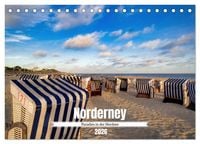 Produktbild: Norderney Paradies in der Nordsee (Tischkalender 2026 DIN A5 quer), CALVENDO Monatskalender