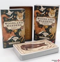 Produktbild: Woodland Wardens: 52 Orakelkarten mit Booklet