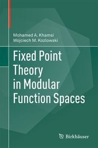 Produktbild: Fixed Point Theory in Modular Function Spaces