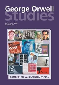 Produktbild: George Orwell Studies Vol.10 No.2