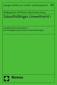 Produktbild: Zukunftsf&auml;higes Umweltrecht I