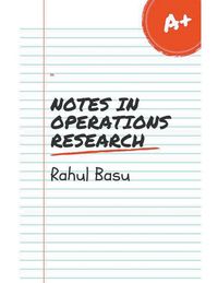 Produktbild: Notes in Operations Research