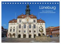 Produktbild: L&uuml;neburg - Eine mittelalterliche und romantische Hansestadt (Tischkalender 2026 DIN A5 quer), CALVENDO Monatskalender
