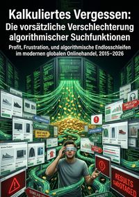 Produktbild: Kalkuliertes Vergessen: Die vors&auml;tzliche Verschlechterung algorithmischer Suchfunktionen