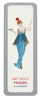 Produktbild: Art Deco Frauen Lesezeichen VE 20
