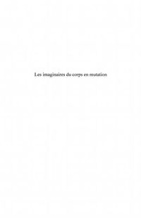 Produktbild: Les imaginaires du corps en mutation - d
