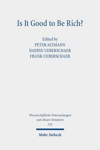 Produktbild: Is It Good to Be Rich?