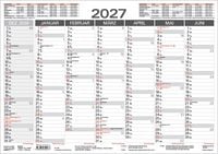 Produktbild: Tafelkalender A3 "Stabil" 2027
