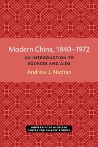 Produktbild: Modern China, 1840&ndash;1972
