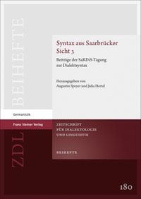 Produktbild: Syntax aus Saarbr&uuml;cker Sicht 3