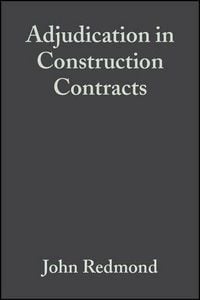 Produktbild: Adjudication in Construction Contracts
