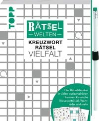 Produktbild Rätselwelten – Kreuzworträtsel Vielfalt | Der Rätselklassiker in vielen wunderschönen Formen: klassische Kreuzworträtsel, Worträder und mehr