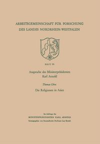 Produktbild: Ansprache des Ministerpr&auml;sidenten Karl Arnold. Die Religionen in Asien