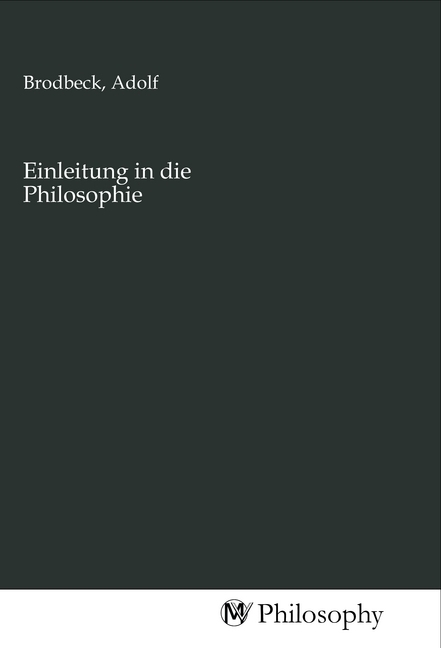 Produktbild: Einleitung in die Philosophie