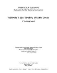 Produktbild: The Effects of Solar Variability on Earth's Climate