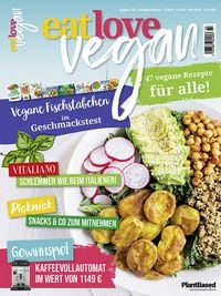 Produktbild: Eat Love Vegan 03 Juli/August/September: Das Magazin - 47 vegane Rezepte f&uuml;r alle!