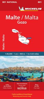 Produktbild: Malta - Michelin National Map 801
