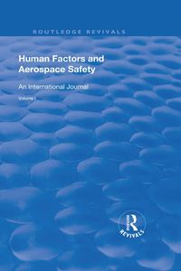 Produktbild: Human Factors and Aerospace Safety