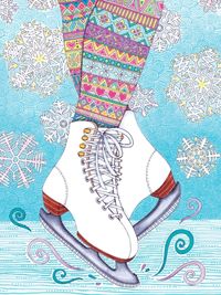 Produktbild: Hello Angel Lined Journal Skates