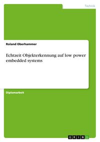 Produktbild: Echtzeit Objekterkennung auf low power embedded systems