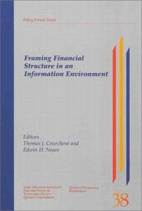 Produktbild: Framing Financial Structure in an Information Environment