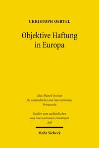 Produktbild: Objektive Haftung in Europa