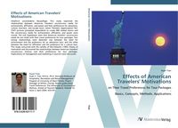 Produktbild: Effects of American Travelers' Motivations