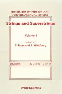 Produktbild: Strings and Superstrings - Proceedings of the 3rd Jerusalem Winter School for Theoretical Physics