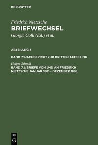 Produktbild: Briefwechsel. Abteilung 3. Nachbericht zur dritten Abteilung Band 7. Band 7.2