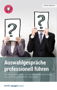 Produktbild: Auswahlgespr&auml;che professionell f&uuml;hren