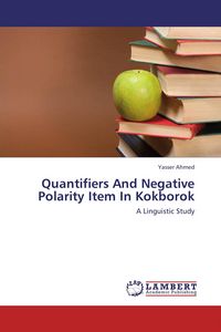 Produktbild: Quantifiers And Negative Polarity Item In Kokborok