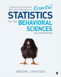 Produktbild: Student Study Guide With IBM(R) SPSS(R) Workbook for Essential Statistics for the Behavioral Sciences